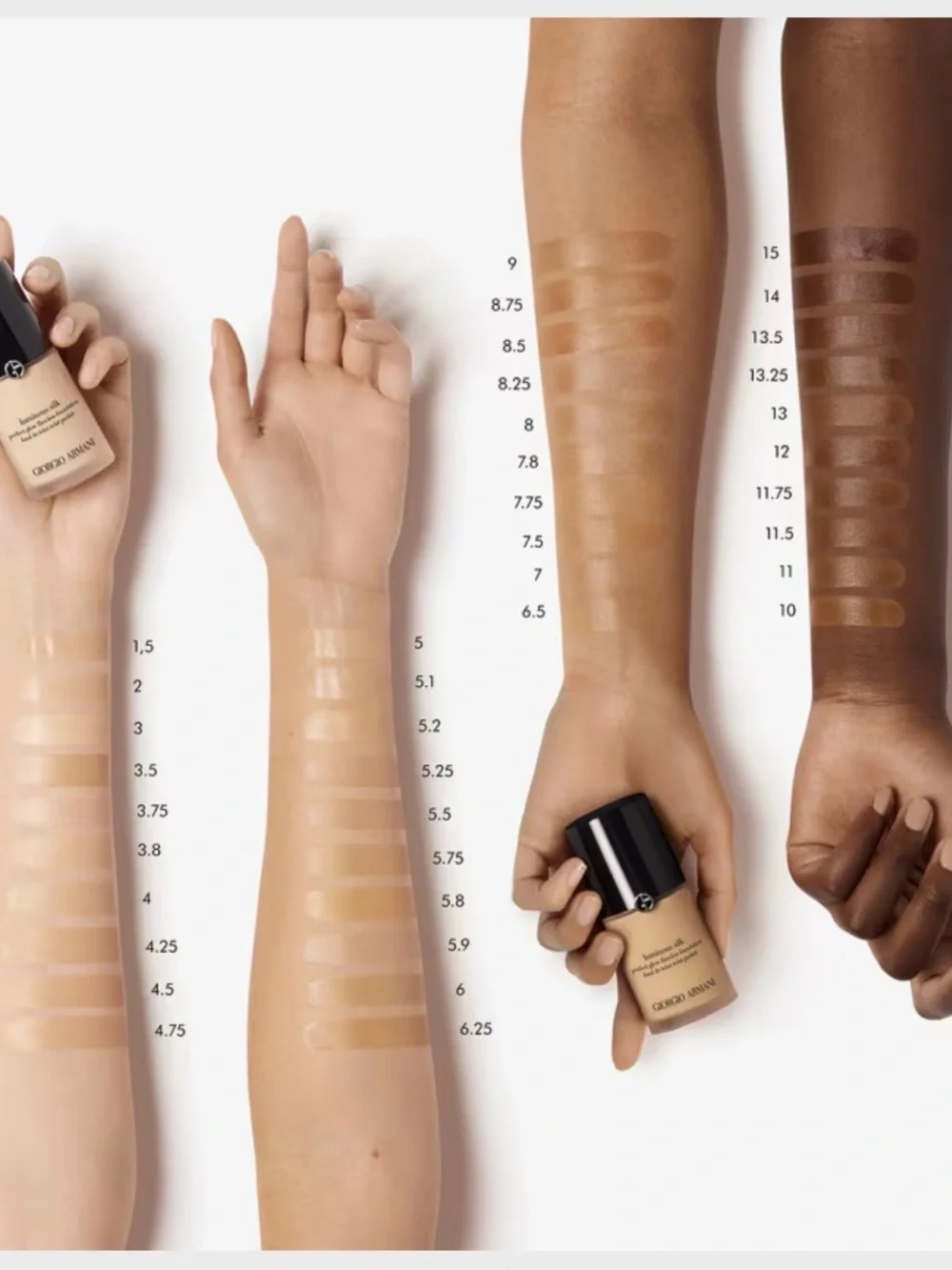 Giorgio Armani Luminous Silk Foundation — Warm Beige